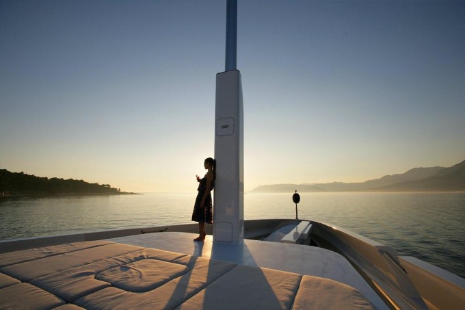 Andreas L Motor Yacht (ex Amnesia)  - Forward Bow Sunpads And Viewing Area